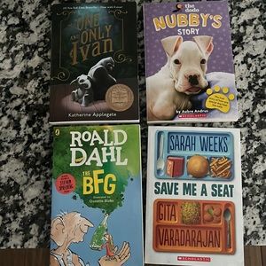 4 chapter books bundle